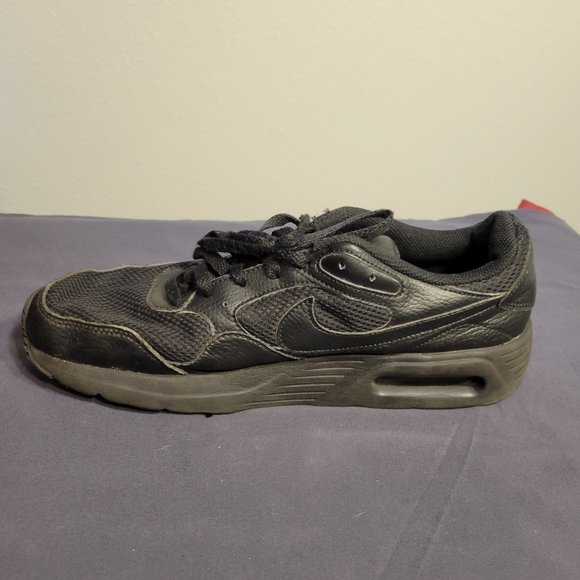 Men's Nike AIR MAX SC - CW4555-003 Triple Black Shoes - SIZE 10.5 ALL BLACKS - Picture 2 of 7